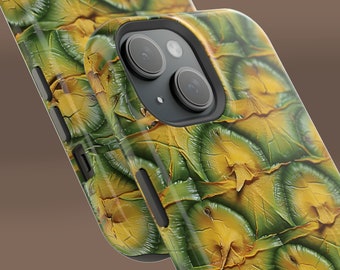 Pineapple iPhone Case Magsafe Fun Tropical iPhone Case For iPhone 15 14 13 Pro Plus Fruity iPhone Case