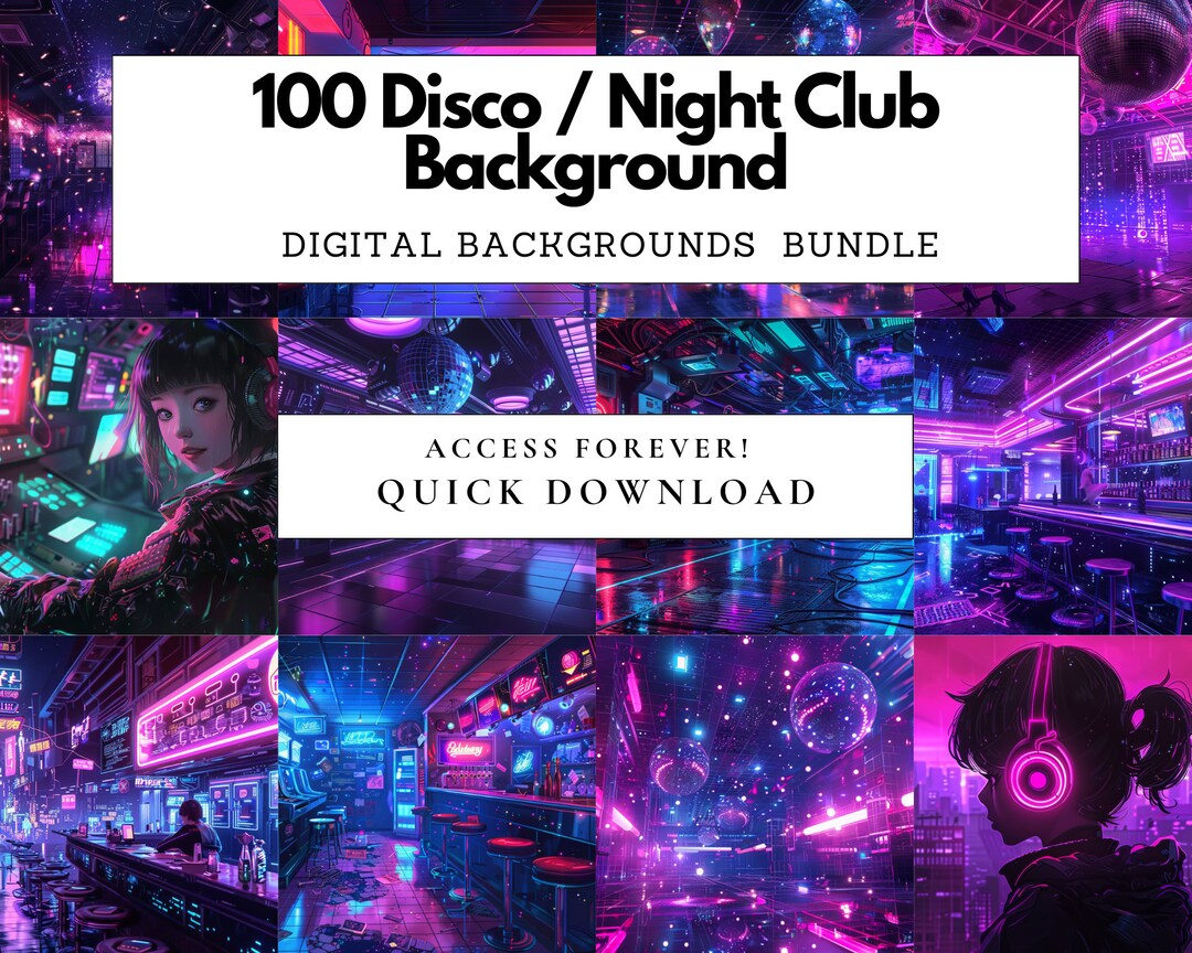 100 Anime Night Club Background Photography Adobe Photoshop Canva ...