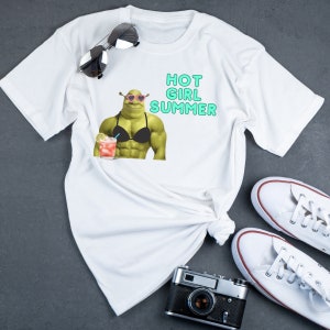Shrek Shirt, Funny Shrek Shirt, Summer Shrek T-Shirt, Shrek T-Shirt,Meme Shrek Shirt,Shrek Meme Shirt,Shrek Bikini Shirt,Funny Shrek T-Shirt