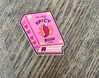 Spicy Book Stickers, Book Lover Sticker, Book Lover Gift, Smut Stickers, Smut Reader, Spicy Book Lovers