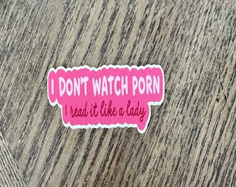 Spicy Book Stickers, Book Lover Sticker, Book Lover Gift, Smut Stickers, Smut Reader, Spicy Book Lovers