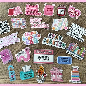 Book Lover Sticker Bundle, Bookish Sticker Bundle Pack, Book Stickers, Book Lover Stickers, Book Lovers Gift, Cute Book Stickers