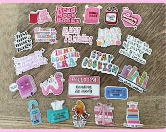 Book Lover Sticker Bundle, Bookish Sticker Bundle Pack, Book Stickers, Book Lover Stickers, Book Lovers Gift, Cute Book Stickers