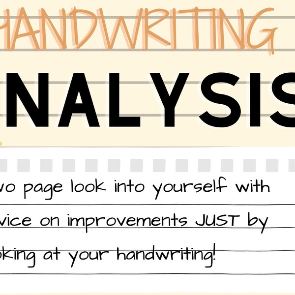 Handwriting Wall Art Etsy