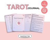 Tarot Journal, Tarot Planner, Planner Printable, Grimoire Journal, Grimoire Pages,Tarot for Beginners,Tarot Journal Pages,Tarot Accessories