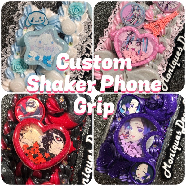 Phone Accessory Resin Phone Accessory Custom Phone Accessory Gift for Her Personalized Phone Accessory Phone Stand Handmade Gift