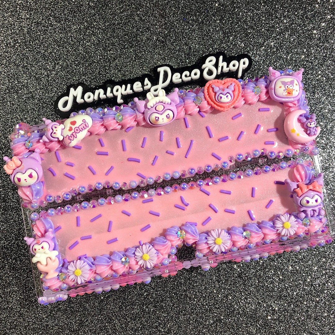 Goth Bunny Switch Decoden Case Kawaii Decoden Switch Lite - Etsy