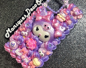 iPhone 11 - Goth Bunny Decoden Phone Case