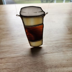 Pumpkin spice latte- solid white lid
