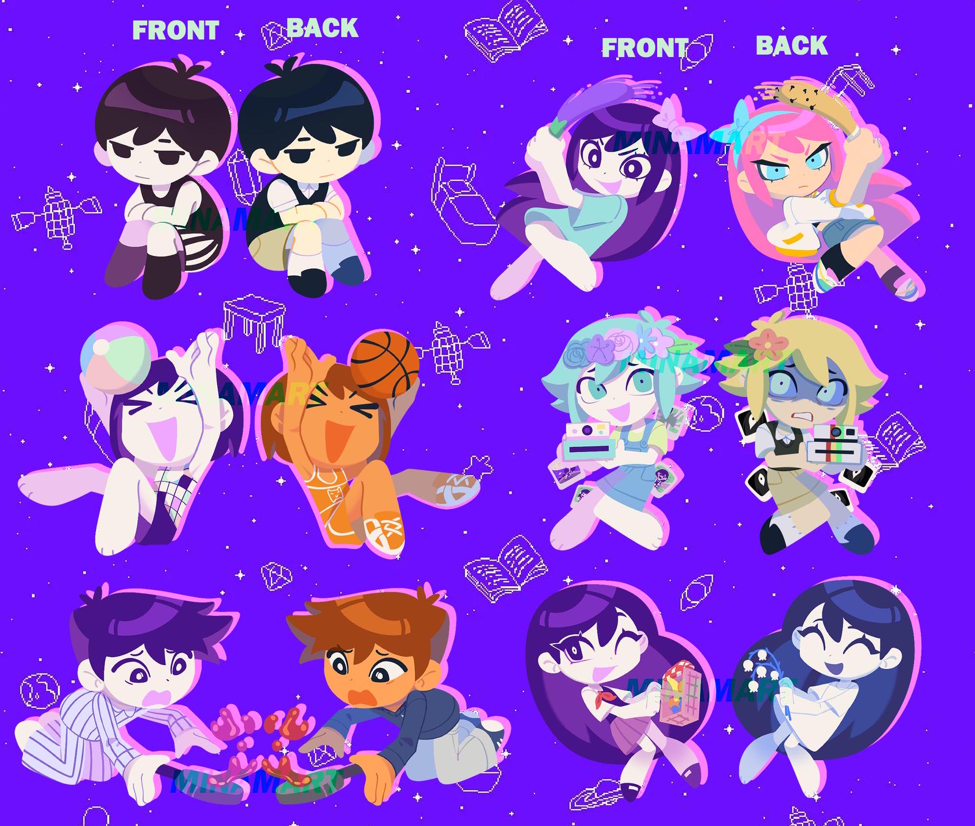 OMORI & FRIENDS　ストラップ OMORI 3rd Anniversary Concert Wooden Keychains – OMOCAT