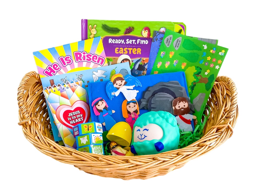 Religious Easter Basket Stuffers for Toddlers Christian Etsy