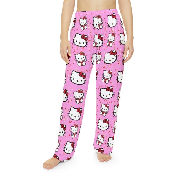 Hello Kittypajamas Pants - Etsy