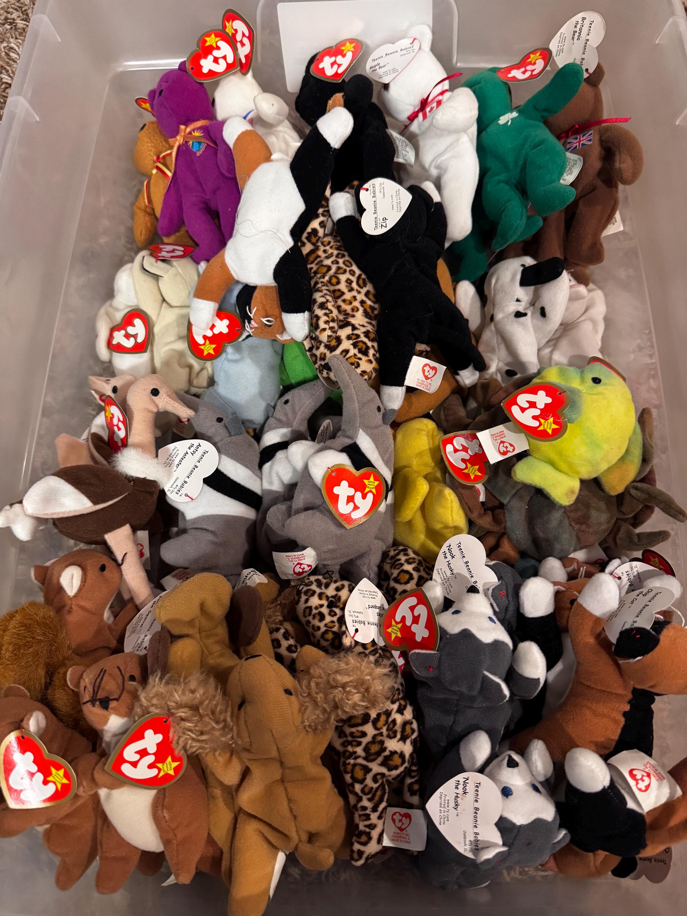 45 Ty Beanie TEENIES - Mcdonalds Toy - Open Package - Retired - Etsy