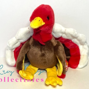 Ty Beanie BUDDY - YOU PlCK:  Gobble the Turkey Buddy, Plush Stuffed Animal - Retired