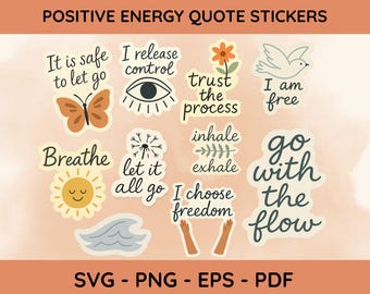 Inspirational Sticker Png, Sticker Design, Cute Printable Stickers Png ...