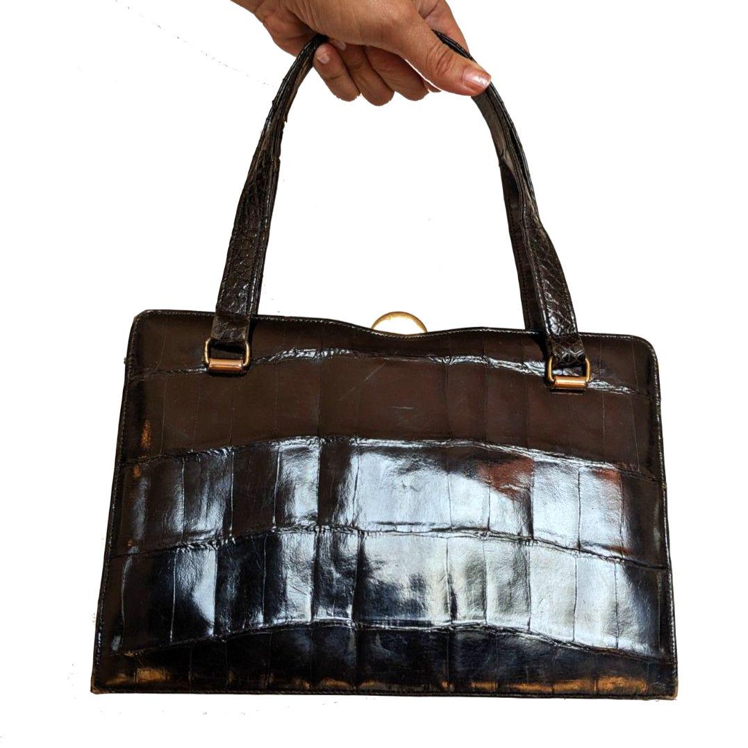 Sac à Rabat Fait Main Style Audrey Hepburn Imprimé Léopard - Neuf, Tissu, Doublure Blanche