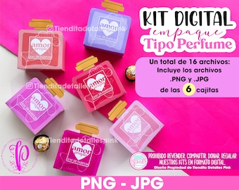Perfume Box Template, Perfume Box