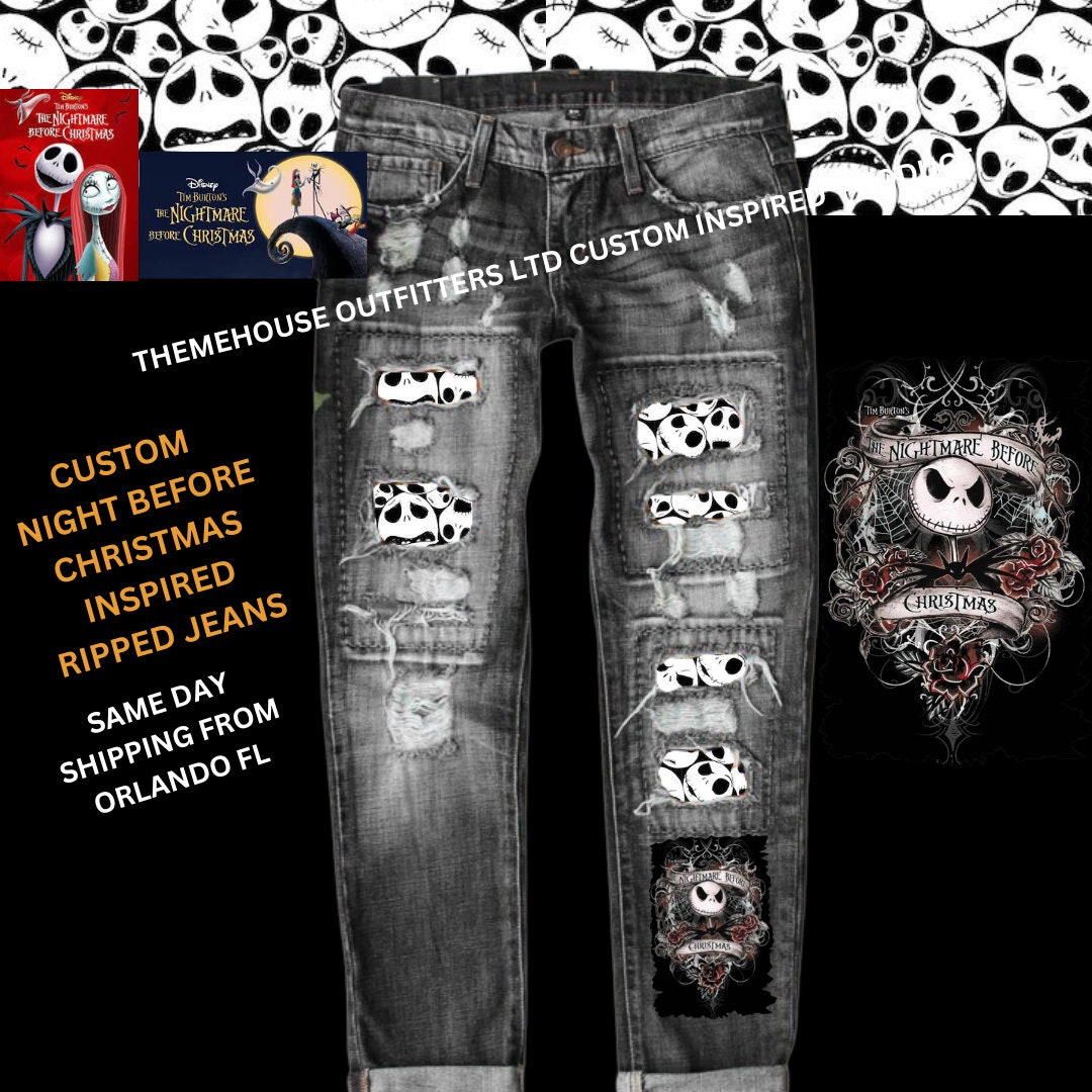 DISNEY Nightmare Before Christmas Jack Skellington Women's - Etsy