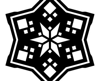 Snowflake 003 SVG and PNG for Cameo Cricut & Silhouette Machines - Etsy