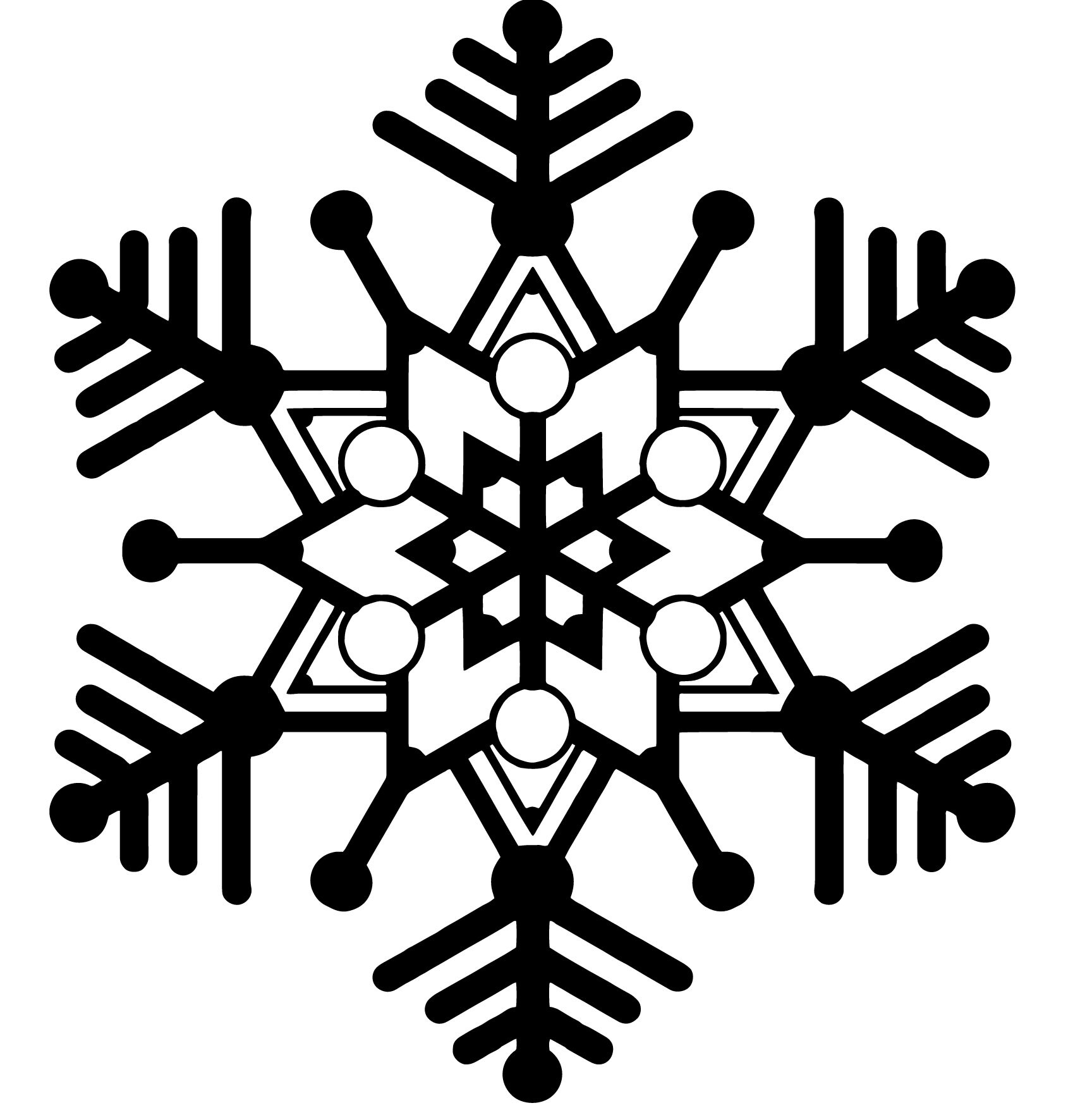 Snowflake 009 SVG and PNG for Cameo, Cricut & Silhouette Machines - Etsy
