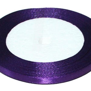 Nastro di Raso 0,6 cm x 23 m / 0.24 in x 905 in | Fai da Te | Confezione Regali | Composizioni Floreali | Creazione Gioielli | 46