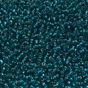 Perline di Vetro di Precisione Cecoslovacche 12/0 | 0.19cm/0.075in | 450g/16oz | Colore 51A | Forniture per Creazione di Gioielli