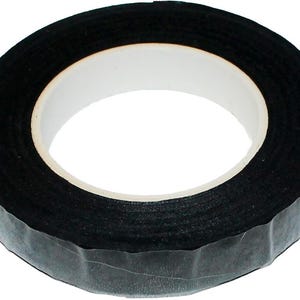Nastro Florale Nero | Nastro Teyp | Avvolgimento Floreale Nero  | 1,2 cmx30m/0.47x1,18in | Composizioni Floreali | Avvolgimento
