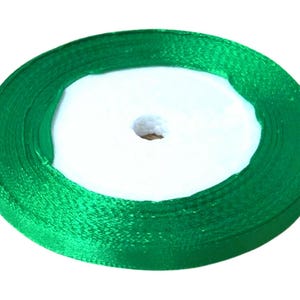 Nastro di raso 0,6 cm x 23 m / 0,24 in x 905 in | Hobby | Confezione Regali | Decorativo | Bordo per Cucito