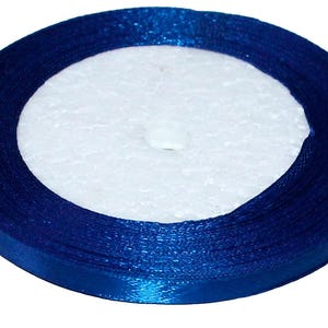 Nastro di raso | 0,6 cm x 23 m / 0,24 in x 905 in | 040 | Artigianato | Fai da te | Cucito | Confezione regalo