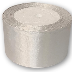 Nastro in Raso di Lusso | 5 cm | 23 m | 066 | Perfetto per Artigianato | Confezione Regali | Matrimoni | Materiale da Cucito