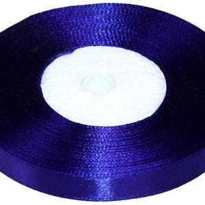 Cinta de raso / Rollo de 1 cm / 23 m / Manualidades / Envoltura de regalos / Costura / Proyectos de bricolaje / Alta calidad / Decorativa / Adorno versátil