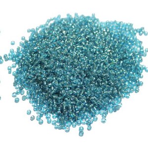 12/0 Small Glass Seed Beads 450g | Deluxe Quality | for Jewelry Making | Craft Supplies | DIY Accessories | Color 23B
