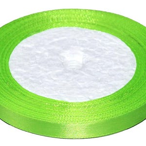 Nastro di raso 1 cm | 23 m / 0,39 in | 905,51 in | Nastro per hobby | Confezione regali | Nastro fai-da-te | Materiali da cucito | 057