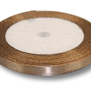 Nastro in raso 0,6 cm x 23 m / 0,24 in x 905 in | 105 | Fai da te | Cucito | Confezione regali | Alta qualità | Progetti DIY