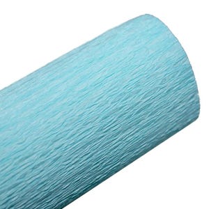 Rullo di Carta Ondulata 2,5m x 50cm x 0,54mm / 98,4 x 19,6 x 0,021 pollici | 32 colori | Carta crespa | Fai da te | Carta decorativa