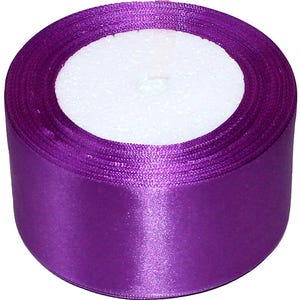 Nastro di Raso 5 cm / 1,97 in | 23 m / 905 in | Fai da Te | Cucito | Confezione Regali | Tessuto di Alta Qualità | Progetti Creativi | 046