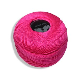 Iris Cotton Thread 100% | Embroidery | Crochet | Knitting Yarn | 140m | Color 404 | DIY Craft | Sewing Supplies