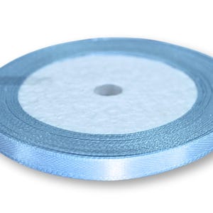 Nastro di raso 0,6 cm x 23 m / 0,24 in x 905 in | Creatività | Cucito | Confezione Regalo | Progetti DIY | Decorazioni Matrimonio | 139