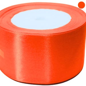 Nastro di raso 5 cm / 1,97 in | 23 m / 905 in | Colore 144 | Artigianato | Cucito | Confezione Regali | DIY | Decorazione