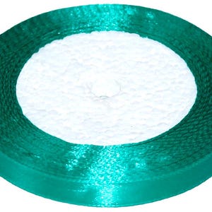 Nastro di Raso 1 cm / 23 m | 0,39 in / 905 in | Blu 054 | Nastro da Hobby di Alta Qualità | Confezione Regali | Cucito