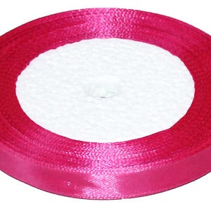 Nastro di Raso 1cm/23m | 0,39in/905in | Artigianato | Confezione Regali | Cucito | Decorazione | Materiali Fai-da-Te | 112