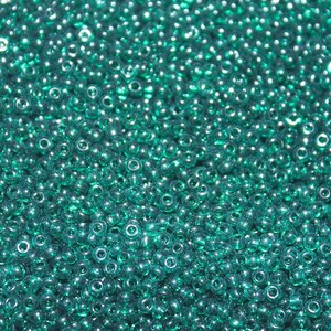 Perline di Vetro Ceche Calibrate 12/0 | 0.19cm/0.075in | 450g/16oz | Perline di Alta Qualità | 23AS (50150) | Forniture per Lavori Creativi
