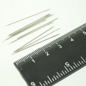 Agujas de Coser a Mano 37 mm / 1.46 in | Set de 10 | Agujas Premium para Costura | Agujas para Manualidades