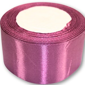 Nastro di Raso Larghezza 5 cm | 23 m | Artigianato | Confezione Regali | Cucito | Progetti DIY | Decorazioni Feste 107