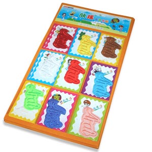 Set di Toppe Colorate per Abbigliamento | Arai Design Toppa N. 155 | Confezione da 9 | Dimensioni 7x5 cm / 2,76 × 1,97 in