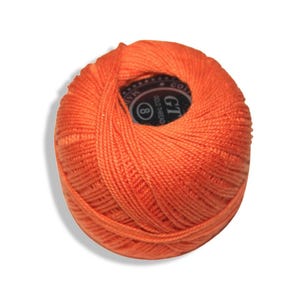 Cotton Thread Iris 100% | Crochet Yarn | Embroidery Floss | 140m 109yds | Craft Supplies | High Quality | Soft | Durable