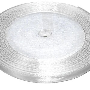 Ruban Satin 0,6 cm x 23 m / 0,24 in x 905 in | 066 | Loisirs Créatifs | DIY | Emballage Cadeaux | Couture | Décoration