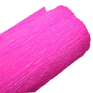 Korrugeret Papir | Crepe | Håndværksmateriale | 2,5mx50cm/0,54mm/98,4x19,6x0,021in | DIY Projekter | Gaveindpakning | Kunstforsyning 50