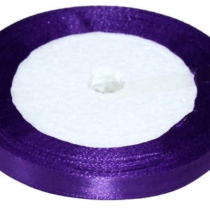 Nastro in raso 1 cm / 23 m | Nastro di alta qualità per bricolage | Nastro tessuto per cucito | Confezione regalo | 046