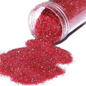 Coral Glitter | Paillettes | Brillance | Poudre | Libre | Fine | Artisanat | Décoration | 15g/0.529 oz | Nail Art | Résine